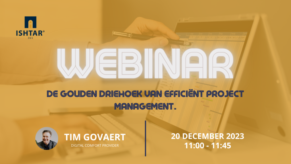 Webinar | De Gouden Driehoek van efficiënt project management.